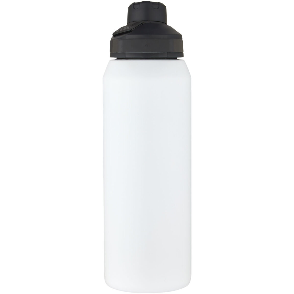 CamelBak® Chute® Mag 1 L insulated stainless steel sports bottle – White back view
