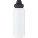 CamelBak® Chute® Mag 1 L insulated stainless steel sports bottle – White back view