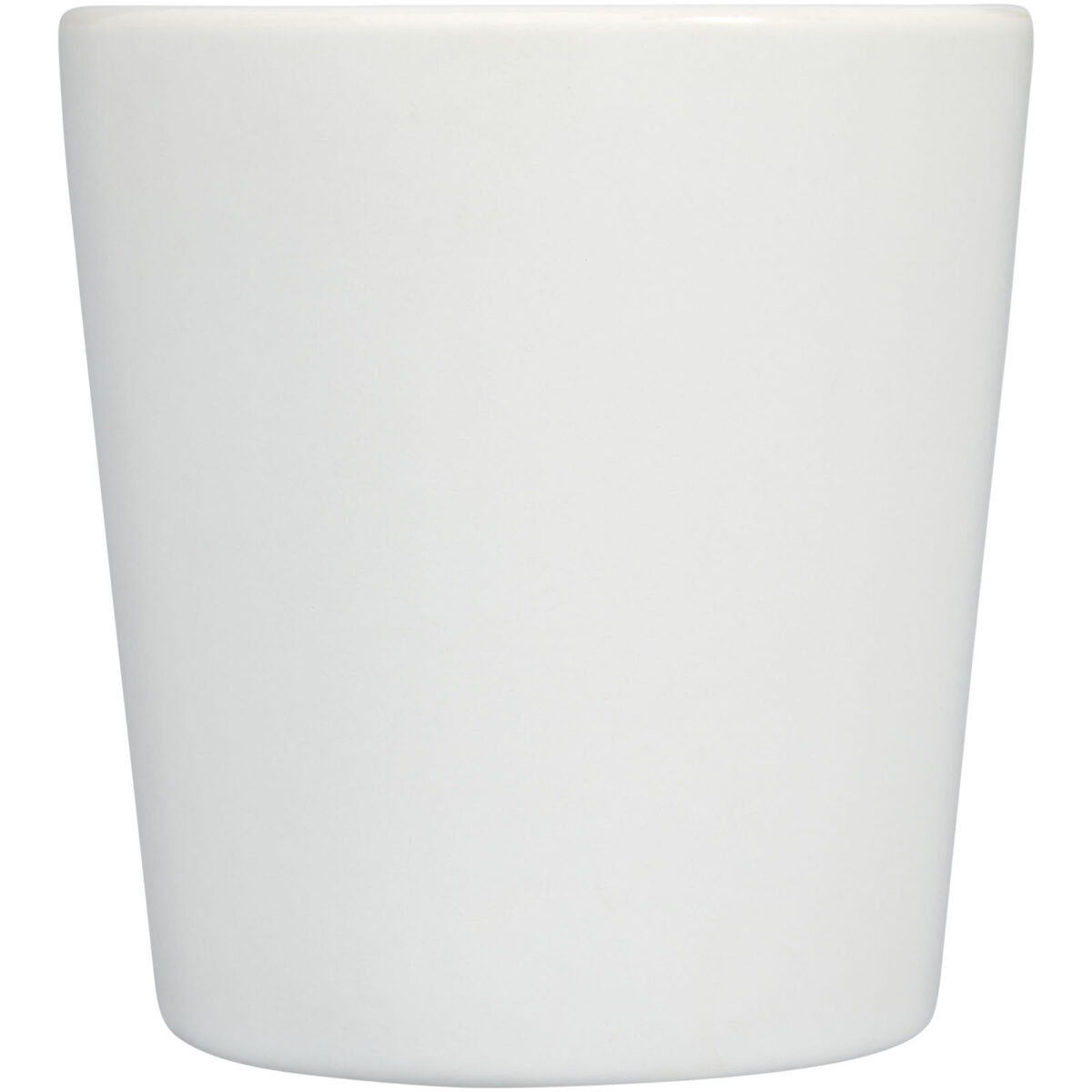 Ross 280 ml ceramic mug – White front view