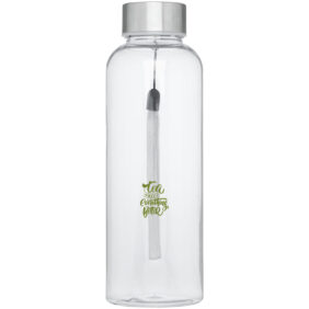 Bodhi 500 ml RPET water bottle – Transparent clear with logo