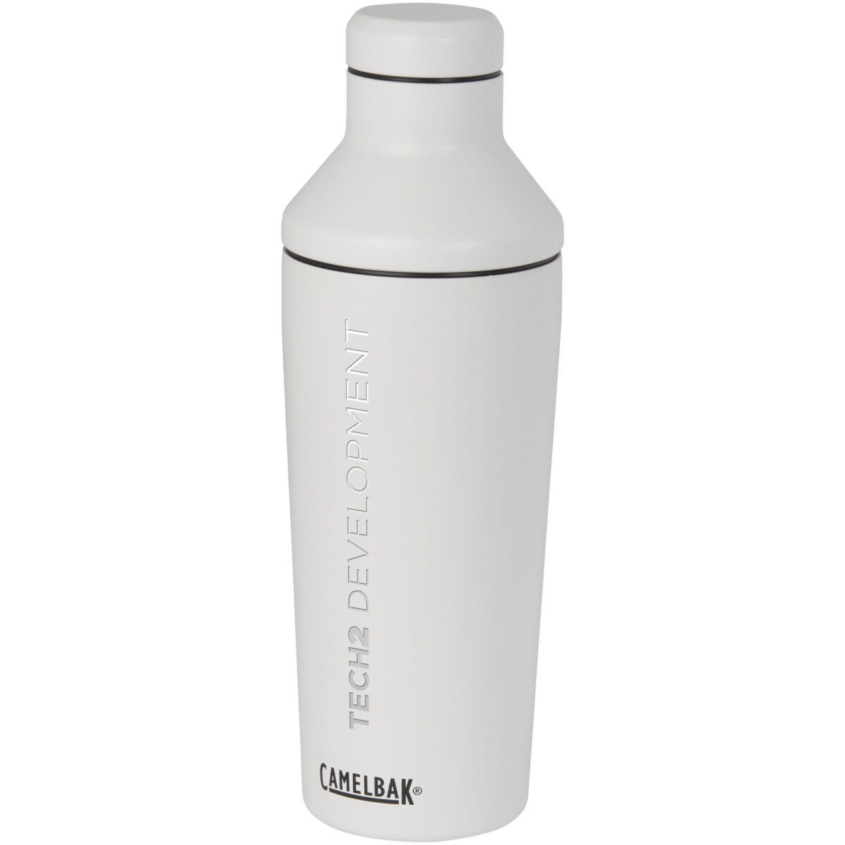 CamelBak® Horizon 600 ml vacuum insulated cocktail shaker – White with logo