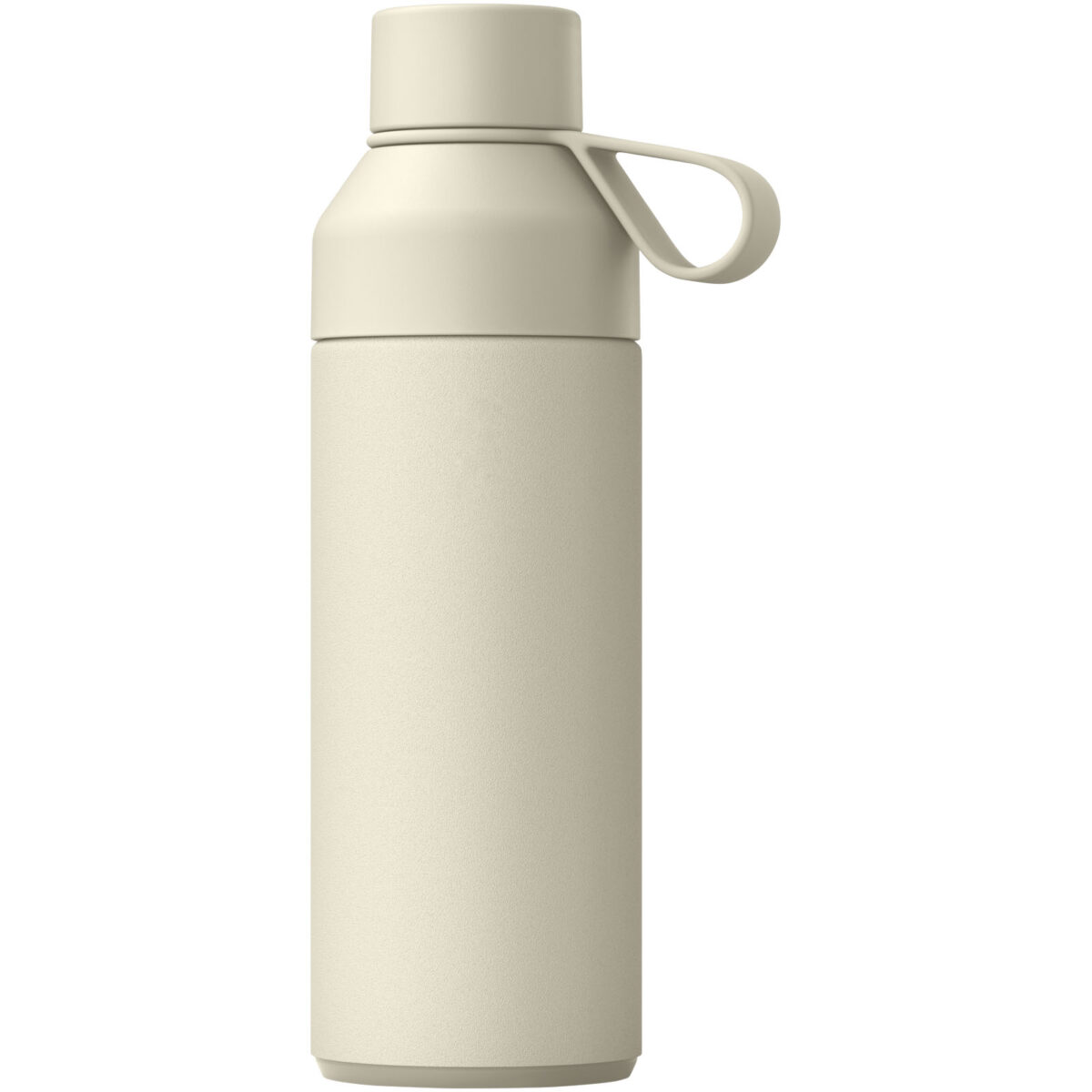 Ocean Bottle 500 ml vacuum insulated water bottle – Sandstone back view