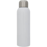 Guzzle 820 ml RCS certified stainless steel water bottle – White front view