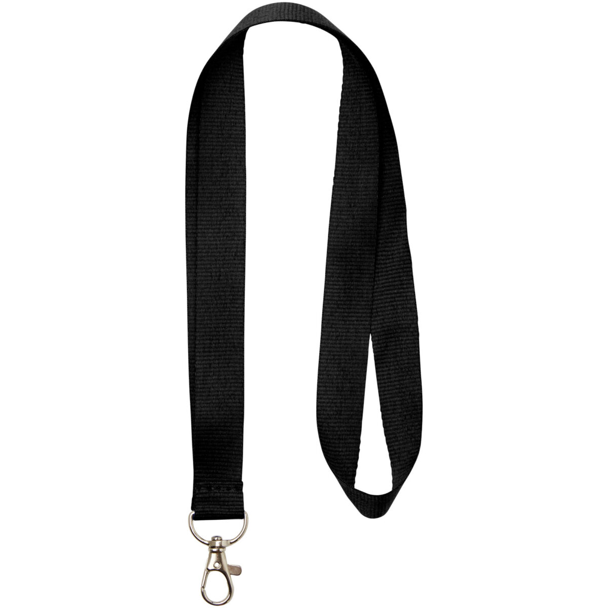 Impey lanyard with convenient hook – Solid black extra view