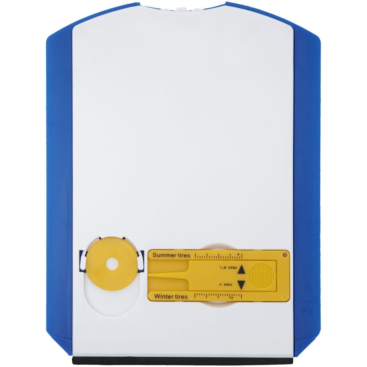 Spot 5-in-1 parking disc – Blue back view