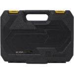 Sounion 16-piece tool box – Solid black back view