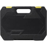 Sounion 16-piece tool box – Solid black front view
