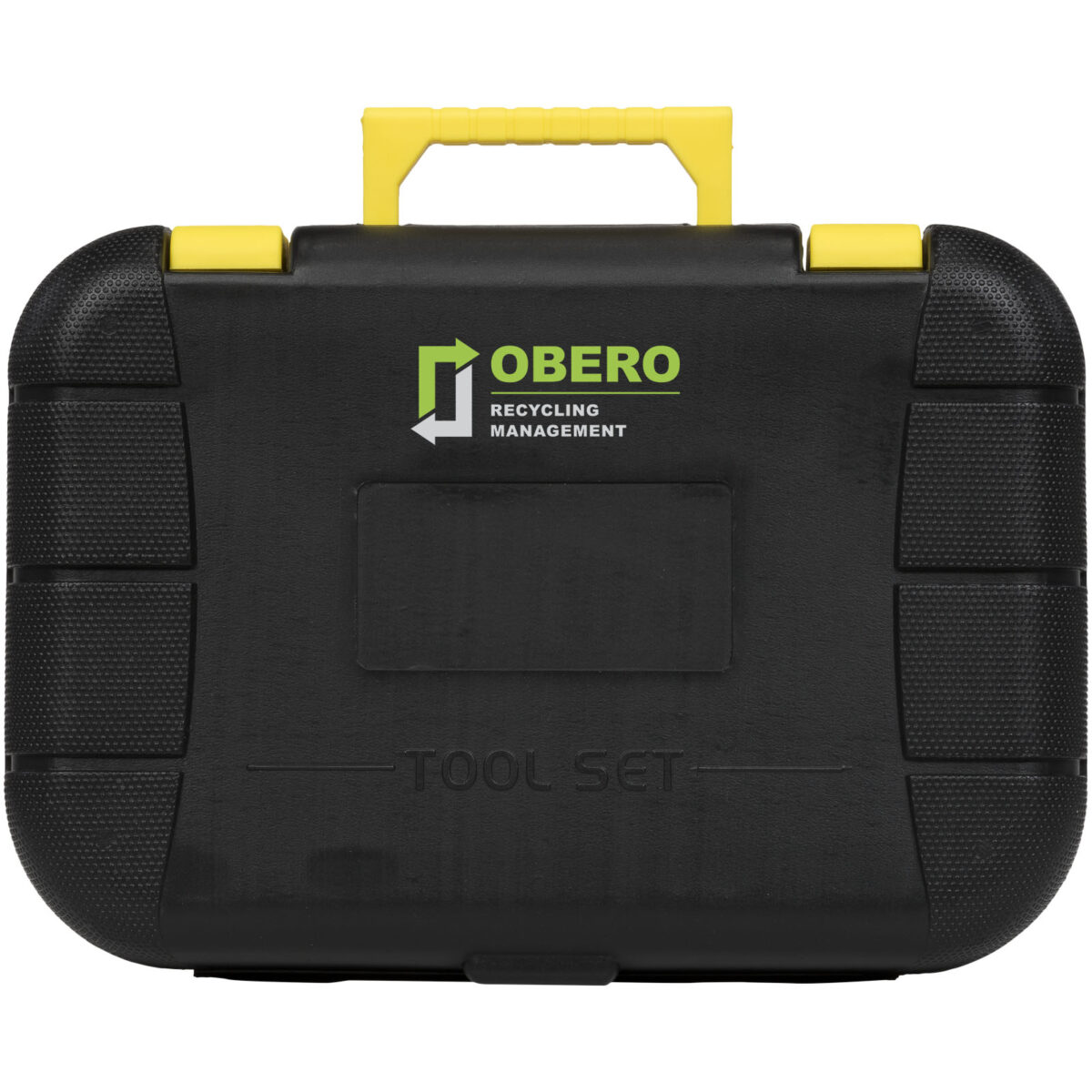 Sounion 16-piece tool box – Solid black with logo