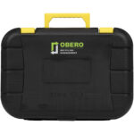 Sounion 16-piece tool box – Solid black with logo
