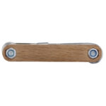 Fixie 8-function wooden bicycle multi-tool – Wood back view