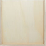 Bark wooden puzzle – Natural front view