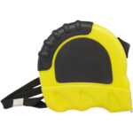 Rule 5-metre RCS recycled plastic measuring tape – Yellow front view
