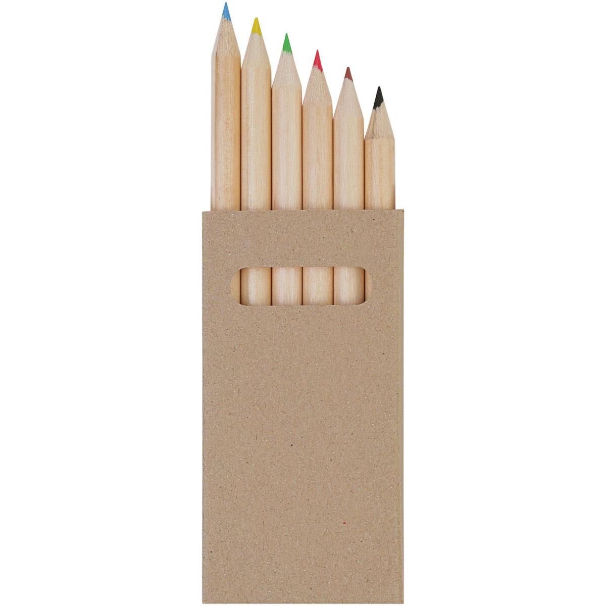 Ayola 6-piece coloured pencil set – Natural extra view