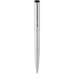 Parker Vector ballpoint pen (blue ink) – Silver front view