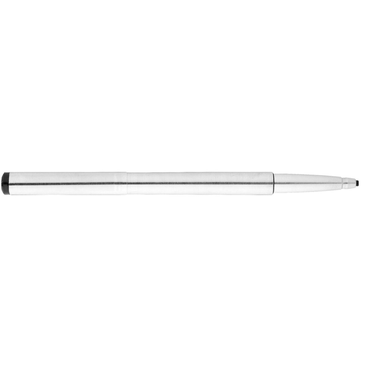 Parker Vector rollerball pen (black ink) – Silver back view