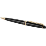 Waterman Expert ballpoint pen (blue ink) – Solid black extra view