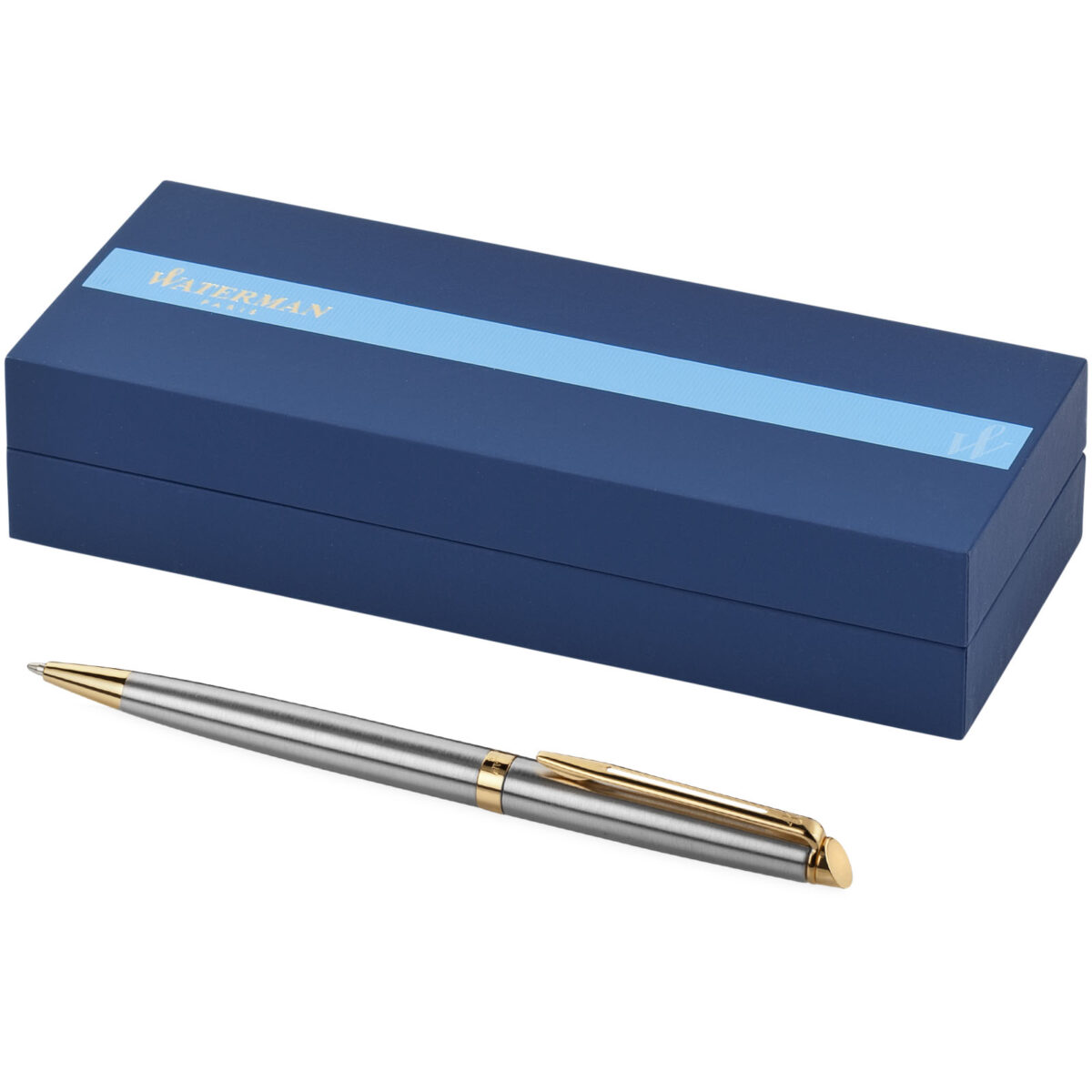 Waterman Hémisphère ballpoint pen (blue ink) – Silver extra view