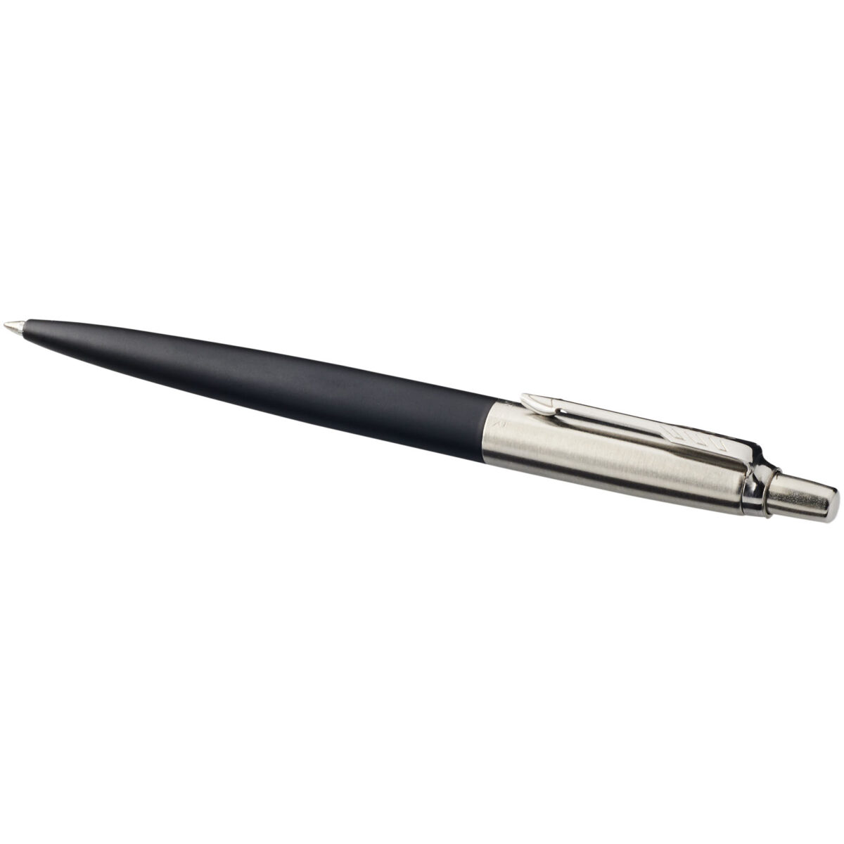 Parker Jotter Bond Street ballpoint pen (blue ink) – Solid black extra view