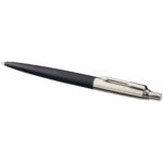 Parker Jotter Bond Street ballpoint pen (blue ink) – Solid black extra view