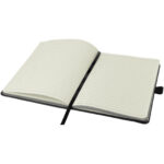 Colour-edge A5 hard cover notebook – Solid black extra view