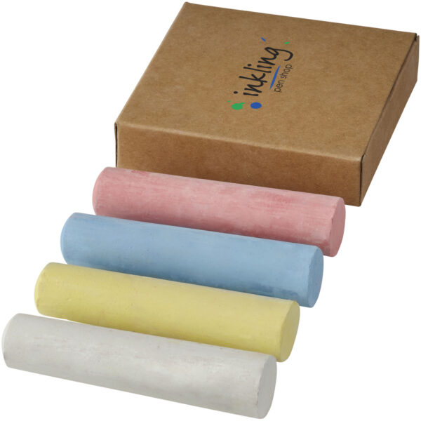 Screech 4-piece chalk set – Natural with logo