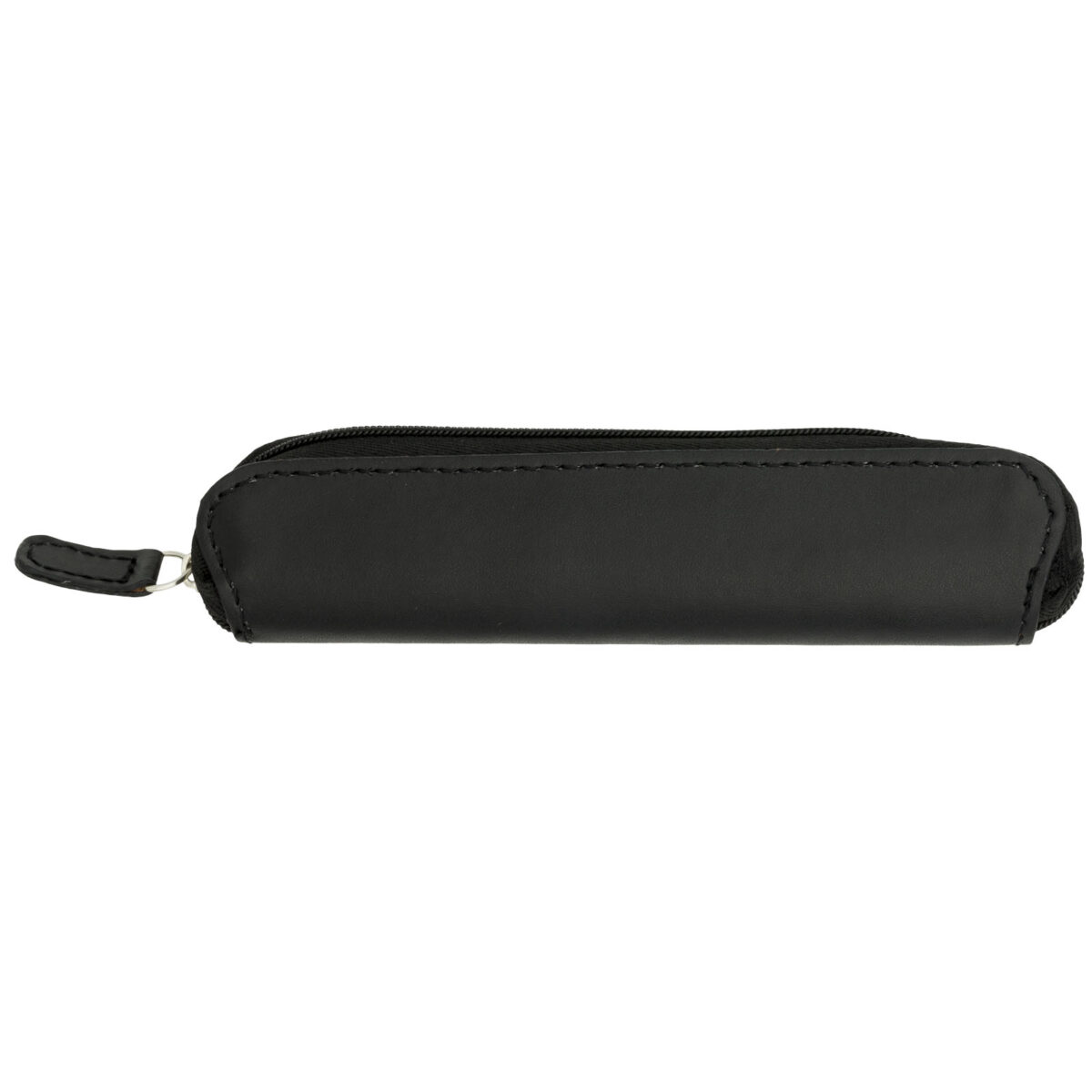 Carbon duo pen gift set with pouch (black ink) – Solid black back view