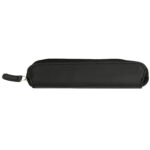 Carbon duo pen gift set with pouch (black ink) – Solid black back view