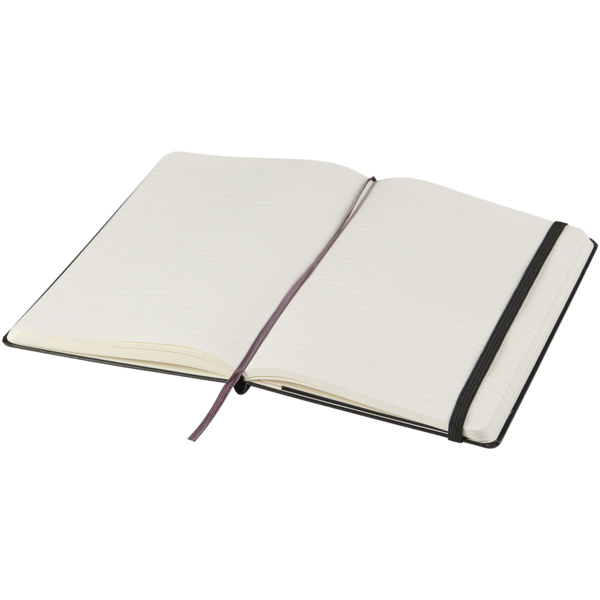 Moleskine Classic L hard cover notebook - ruled – Solid black extra view