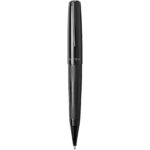 Gloss duo pen gift set (black ink) – Solid black front view