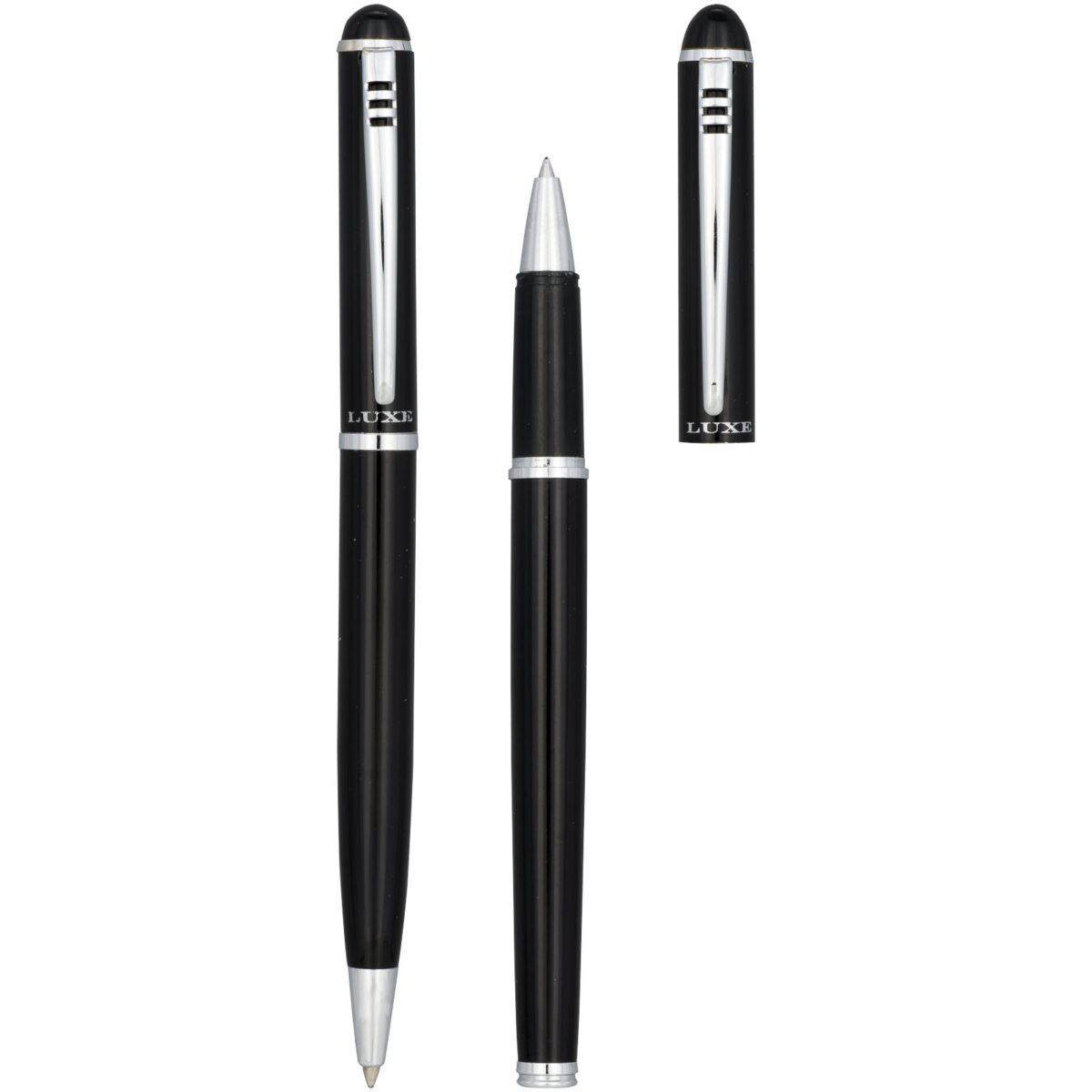 Andante duo pen gift set (black ink) – Solid black extra view