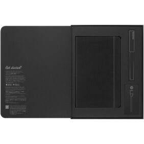 Moleskine Smart writing set – Solid black front view