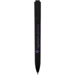 Moleskine Go Pen ballpen 1.0 (black ink) – Solid black with logo