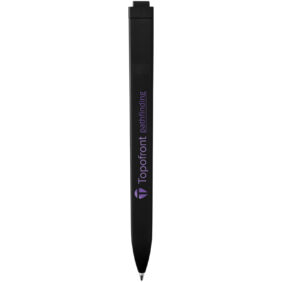 Moleskine Go Pen ballpen 1.0 (black ink) – Solid black with logo