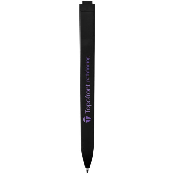 Moleskine Go Pen ballpen 1.0 (black ink) – Solid black with logo