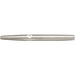 Parker Jotter stainless steel fountain pen (blue ink) – Stainless steel with logo