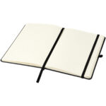 Atlana leather pieces notebook – Solid black extra view