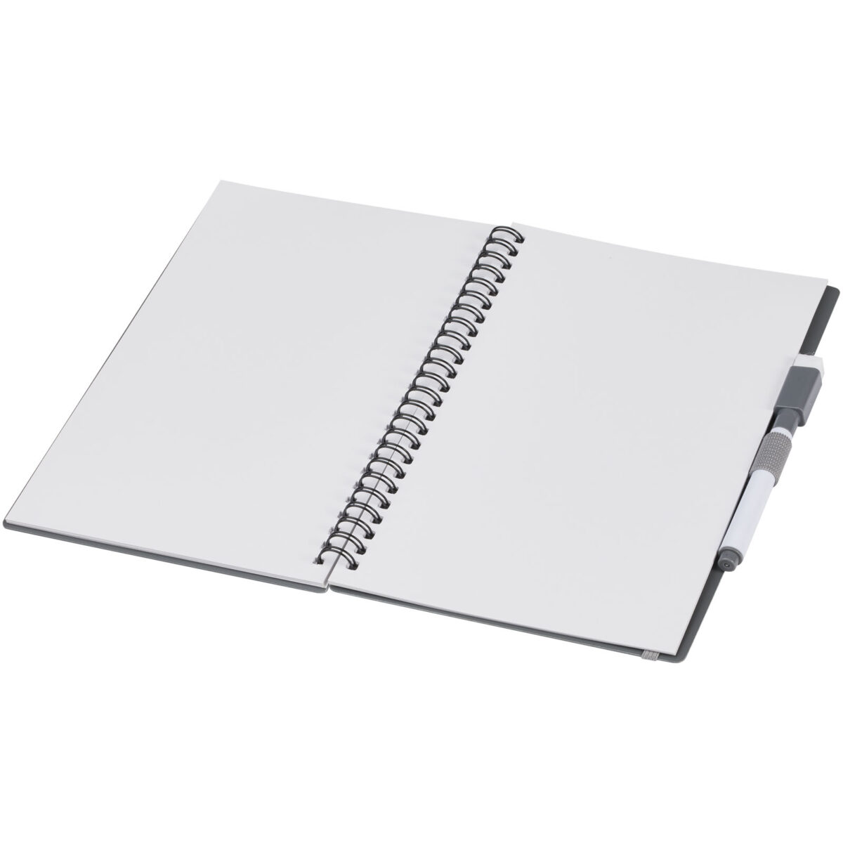 Pebbles reference reusable notebook – Grey extra view