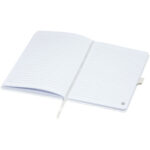 Honua A5 recycled paper notebook with recycled PET cover – White extra view