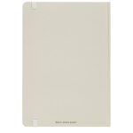 Karst® A5 stone paper hardcover notebook - lined – Beige back view