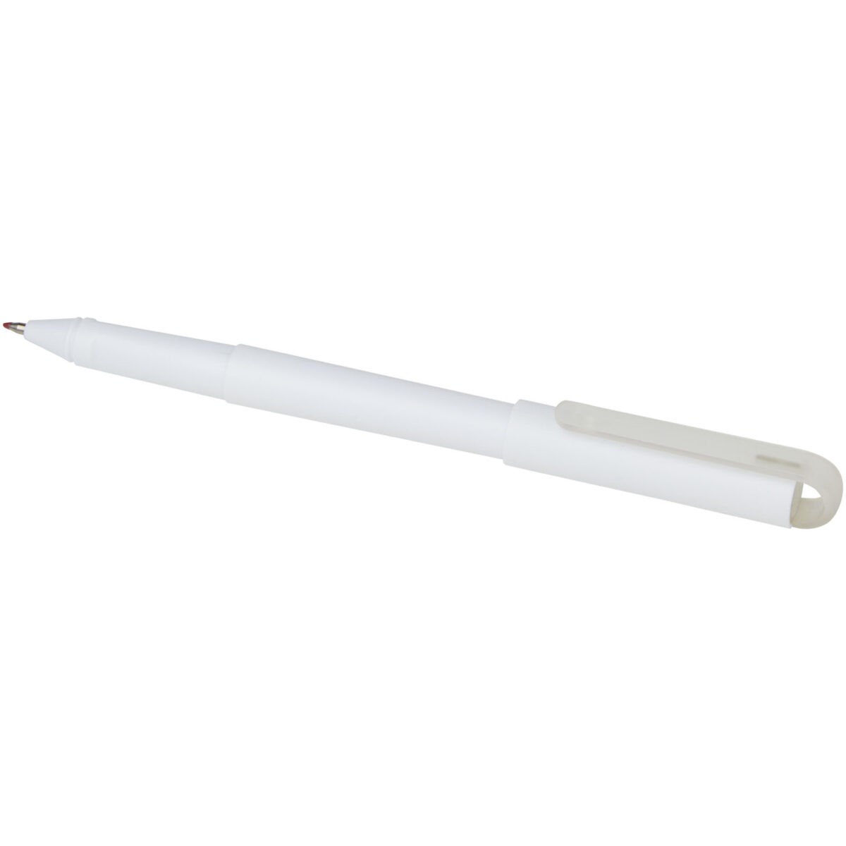 Mauna recycled PET gel rollerball pen (black ink) – White extra view