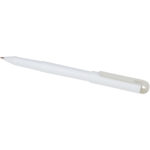 Mauna recycled PET gel rollerball pen (black ink) – White extra view