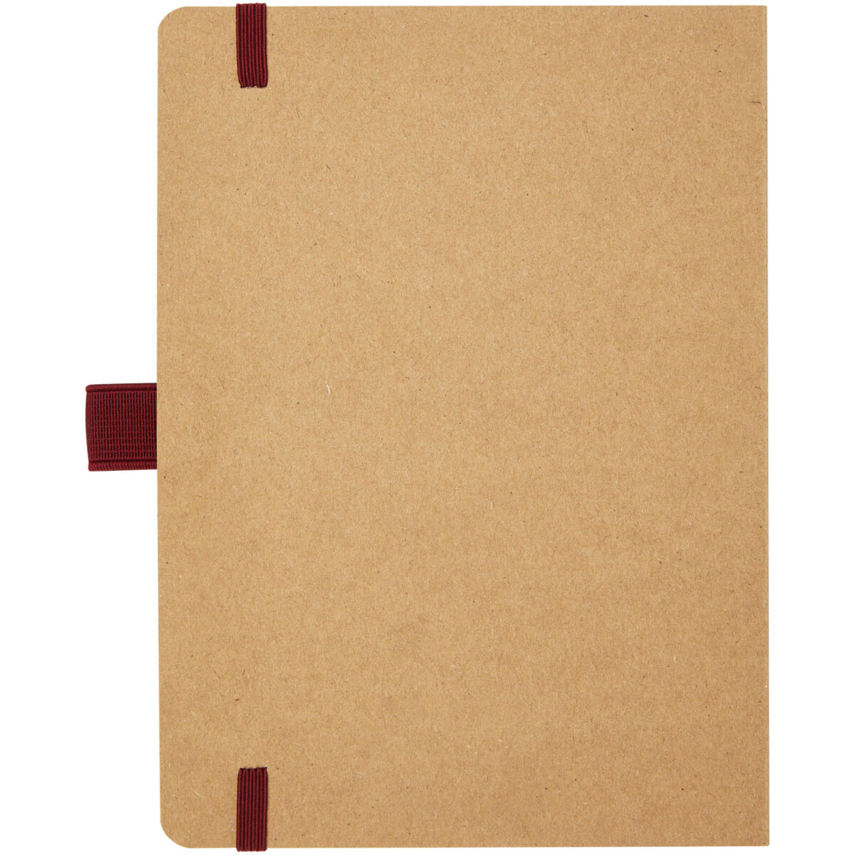 Berk recycled paper notebook – Red back view