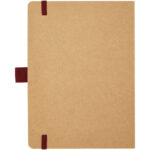 Berk recycled paper notebook – Red back view