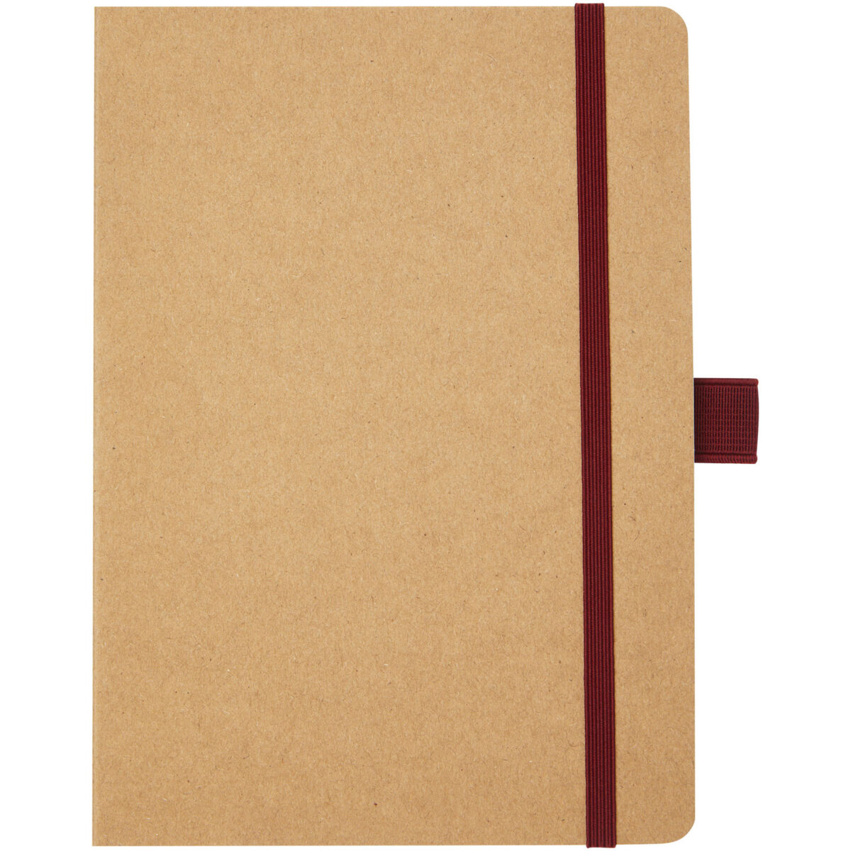 Berk recycled paper notebook – Red front view