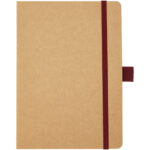 Berk recycled paper notebook – Red front view
