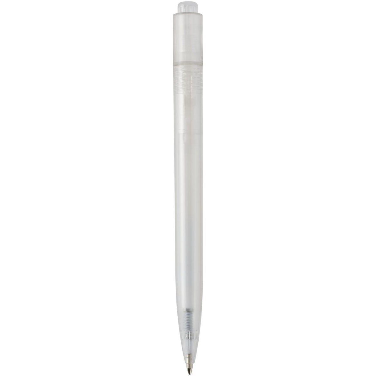 Thalaasa ocean-bound plastic ballpoint pen (black ink) – White back view