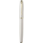 Parker IM rollerball pen (black ink) – Champagne front view