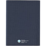 Liberto padfolio – Navy back view