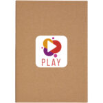 Liberto padfolio – Navy with logo