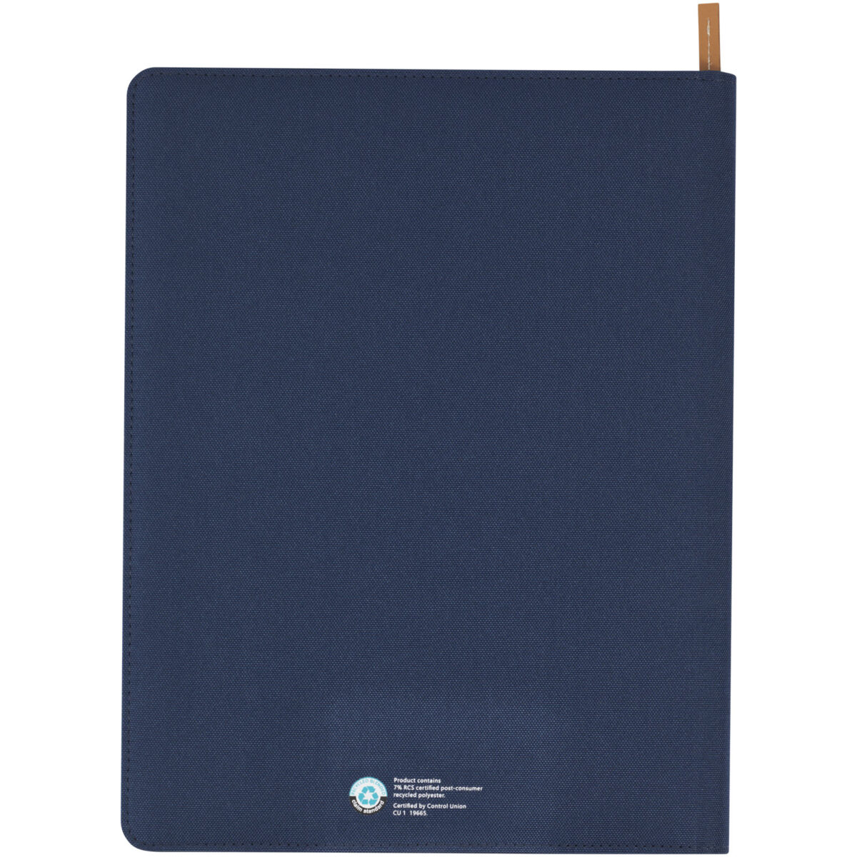 Nomumi A4 portfolio – Navy back view